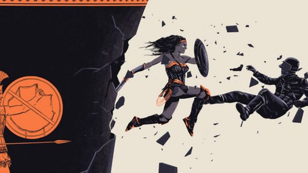'Wonder Woman' fan art by Doaly from http://www.gizmodo.co.uk/2017/06/you-can-now-buy-that-kickarse-wonder-woman-poster-you-fell-in-love-with-last-weekend/
