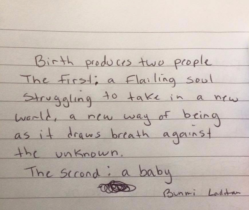 From Bunmi Laditan's Facebook page